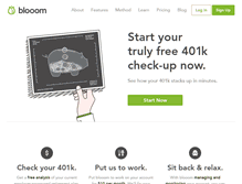 Tablet Screenshot of blooom.com